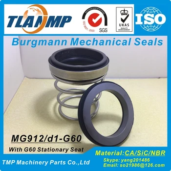 

MG912/24-G60 , MG912-24 Eagle Burgmann Single Spring TLANMP Mechanical Seals with G60 Stationary Seat (Material:SiC/Carbon/NBR)