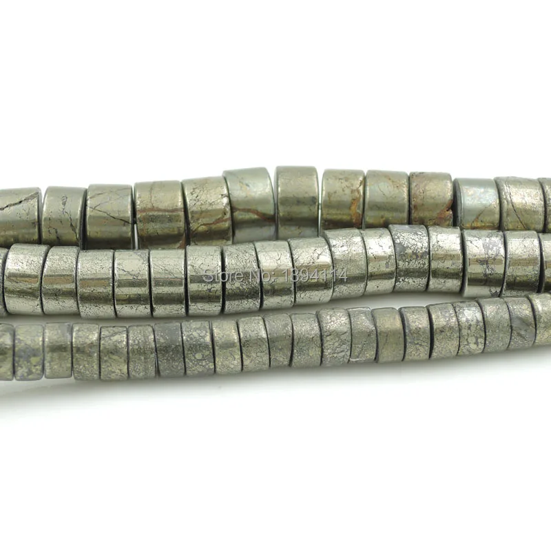 

Natural Pyrite Flat Round Bead Of Different Sizes For Making Bracelet Or Necklace DIY Jewelry 15.5 Inches Full Strand