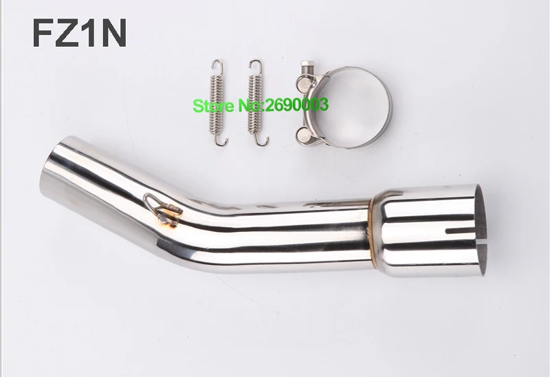 Stainless Steel Motorcycle Exhaust Link Pipe for FZ1N Motorbike Exhaust