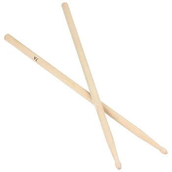 

2pcs/lot 405mm Lightweight Endearing Music Band Hard Durable Maple Wood Oval Tip Drum Sticks 7A Drumsticks