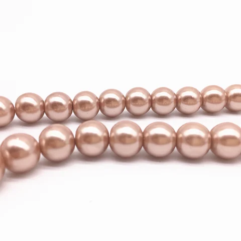 4/6/8/10mm Round Ball Loose Glass Pearl Spacer Charm Beads DIY Jewelry Making #21