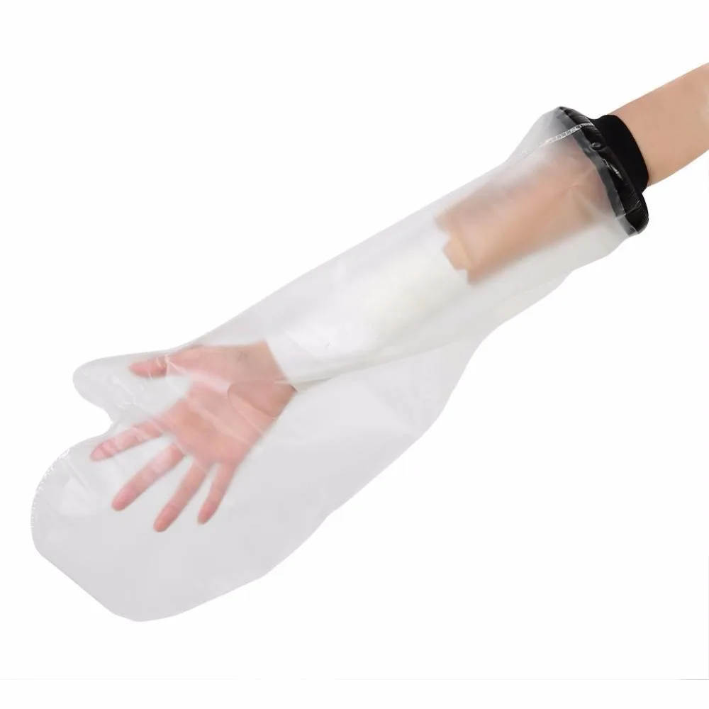 Водонепроницаемый взрослый запечатанный гипсовая повязка протектор рана перелом ручной наручная повязка для душа