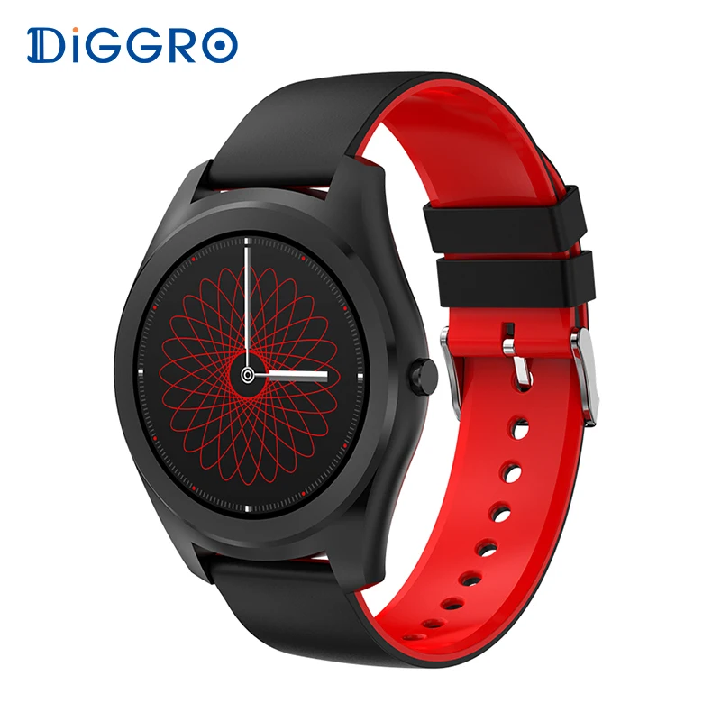 

Diggro DI03 Smart Watch Bluetooth 4.0 Heart Rate IP67 Waterproof MTK2502 Call SMS Reminder Pedometer For Android IOS PK K88H