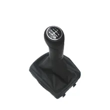 Manopla de câmbio de carro 5 velocidades, para carro vw polo 9n 9n2 2002 2003 2004 2005 2006 2007 2008 2009 estilo do carro
