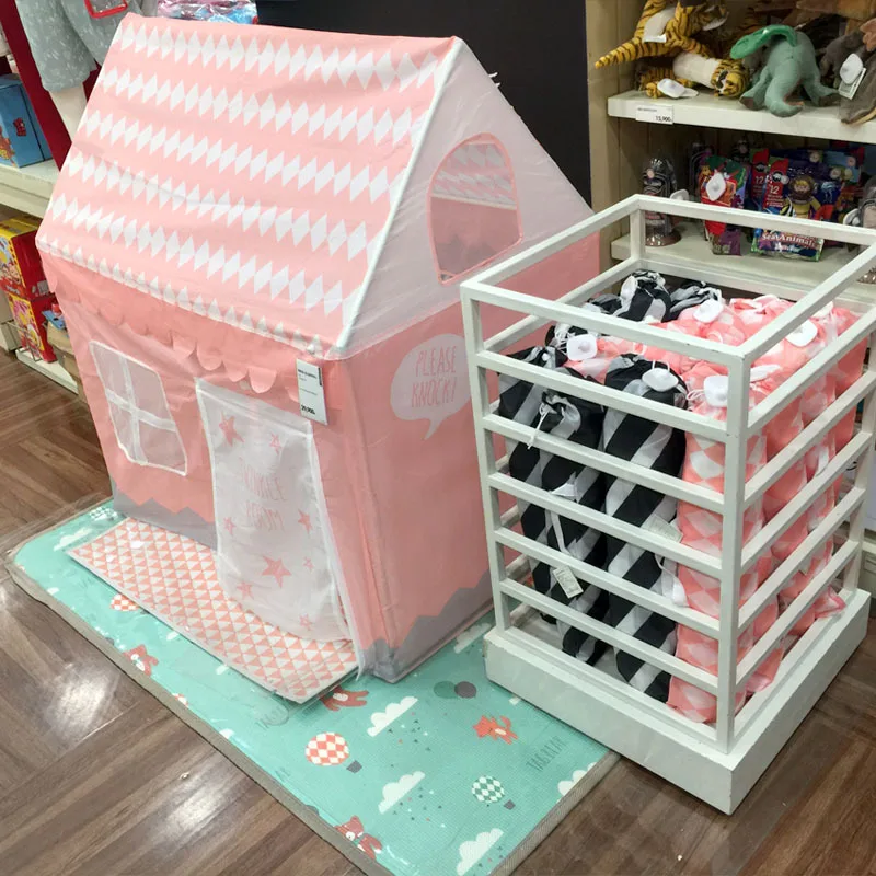 Детская палатка YARD Pink большая комната детская игрушки игровой домик замок игры
