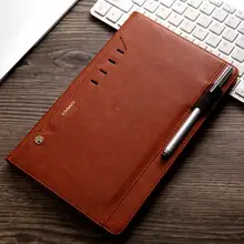 Роскошный кожаный чехол в стиле ретро с несколькими картами для samsung Galaxy Tab A 10,1 T580, деловой смарт-чехол с подставкой для samsung SM-T580 T585