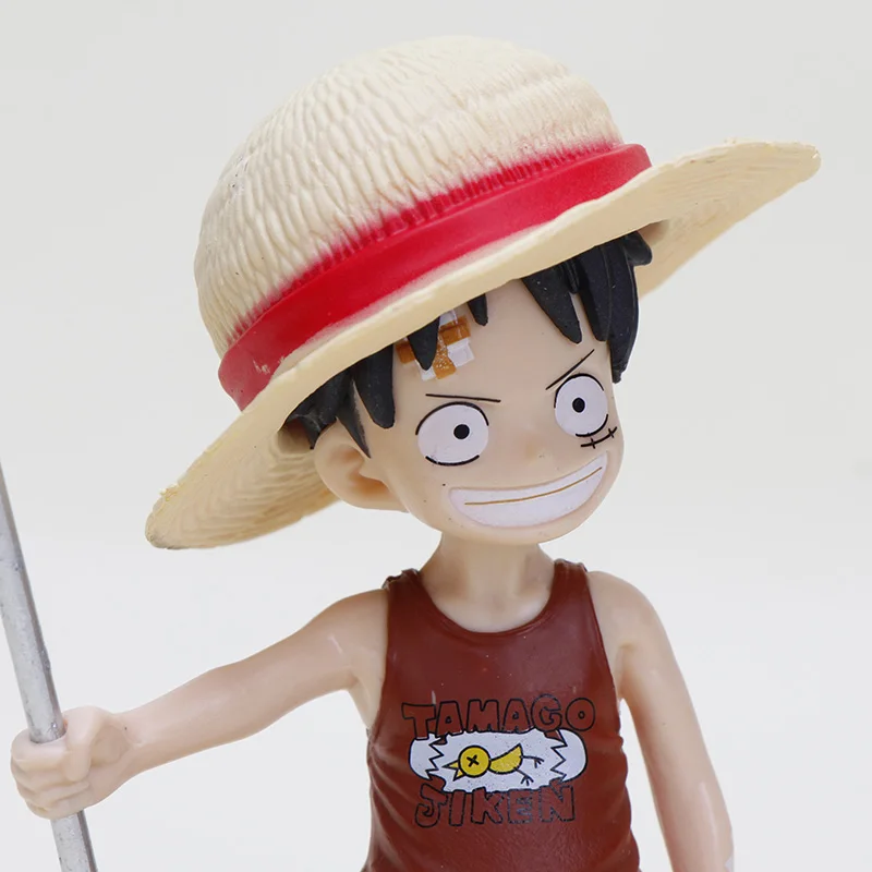 12 см аниме цельная фигурка Luffy Toys DX Children Ver. Zoro Sanji Ace Sabo Grandline Road ПВХ модель