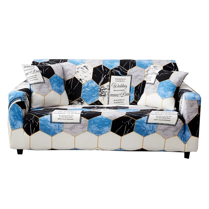 Секционные чехлы для диванов для гостиной, эластичные чехлы для диванов, чехлы для диванов в форме L, чехлы для диванов, чехлы для диванов из спандекса, чехлы для диванов - Цвет: Blue