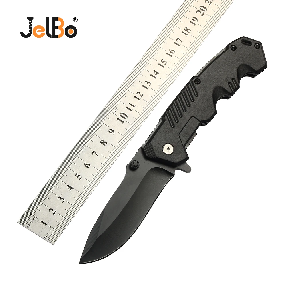 JelBo 2 Sizes Non-slip Karambit knife Folding Pocket Knife Sharp Blade Tactical Knife For Outdoor Hunting Camping Survival