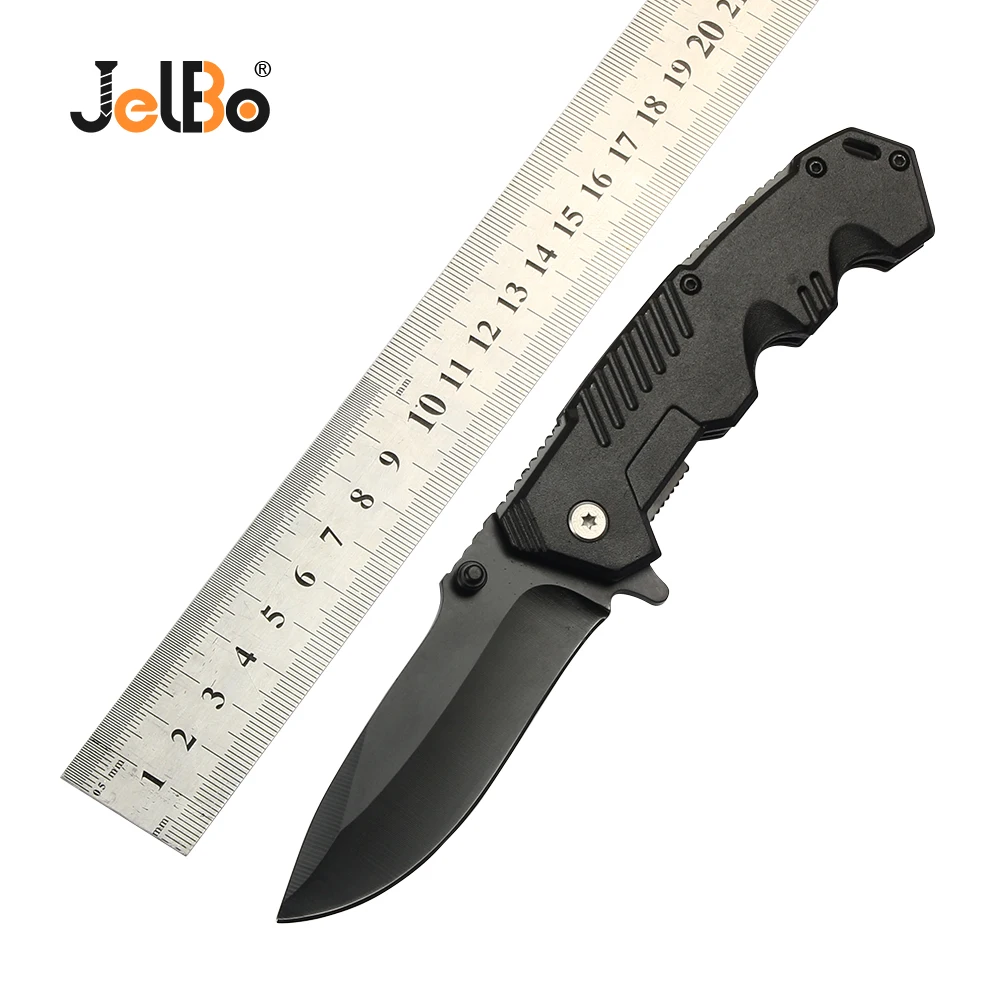 

JelBo 2 Sizes Non-slip Karambit knife Folding Pocket Knife Sharp Blade Tactical Knife For Outdoor Hunting Camping Survival