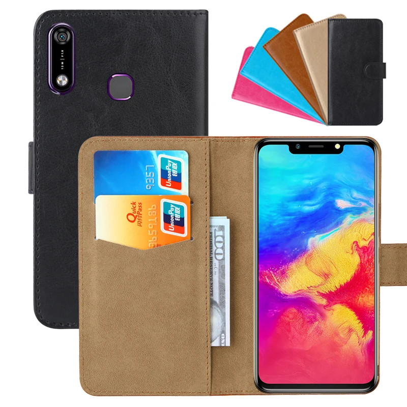 Luxury Wallet Case For Infinix Hot 7 PU Leather Retro Flip Cover Magnetic Fashion Cases Strap | Мобильные телефоны и