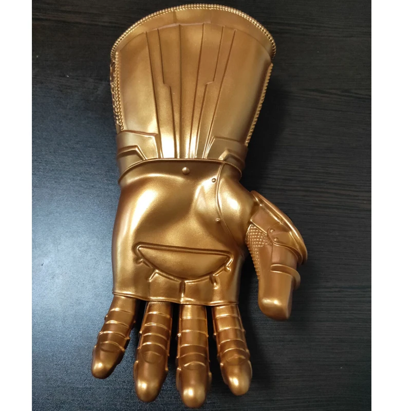 Бесконечная перчатка Thanos Gauntlet Мстители перчатки Таноса косплей перчатки для взрослых детей мальчиков светодиодный перчатки подарок Хэллоуин реквизит