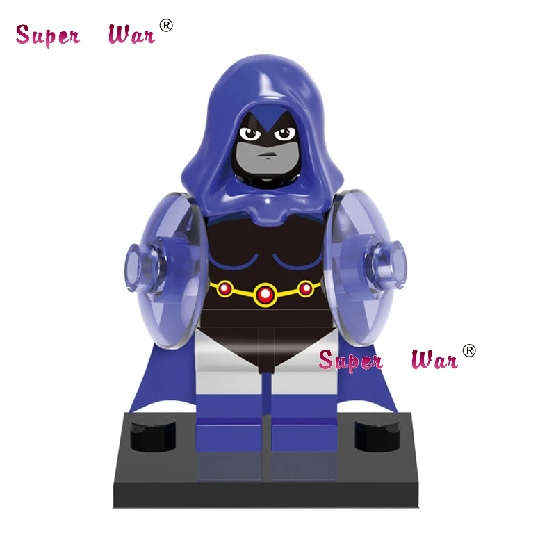 

Single Sale star wars superhero marvel avengers Raven DC building blocks action sets model bricks toys for children