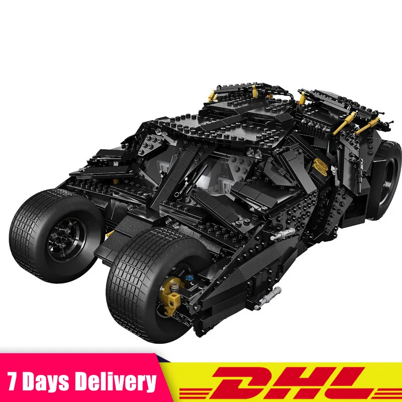 

DHL Wowpa 07060 Super Hero Movie 1969Pcs The Batman Armored Chariot Building Blocks Bricks Set Toys Compatible LegoINGlys 76023
