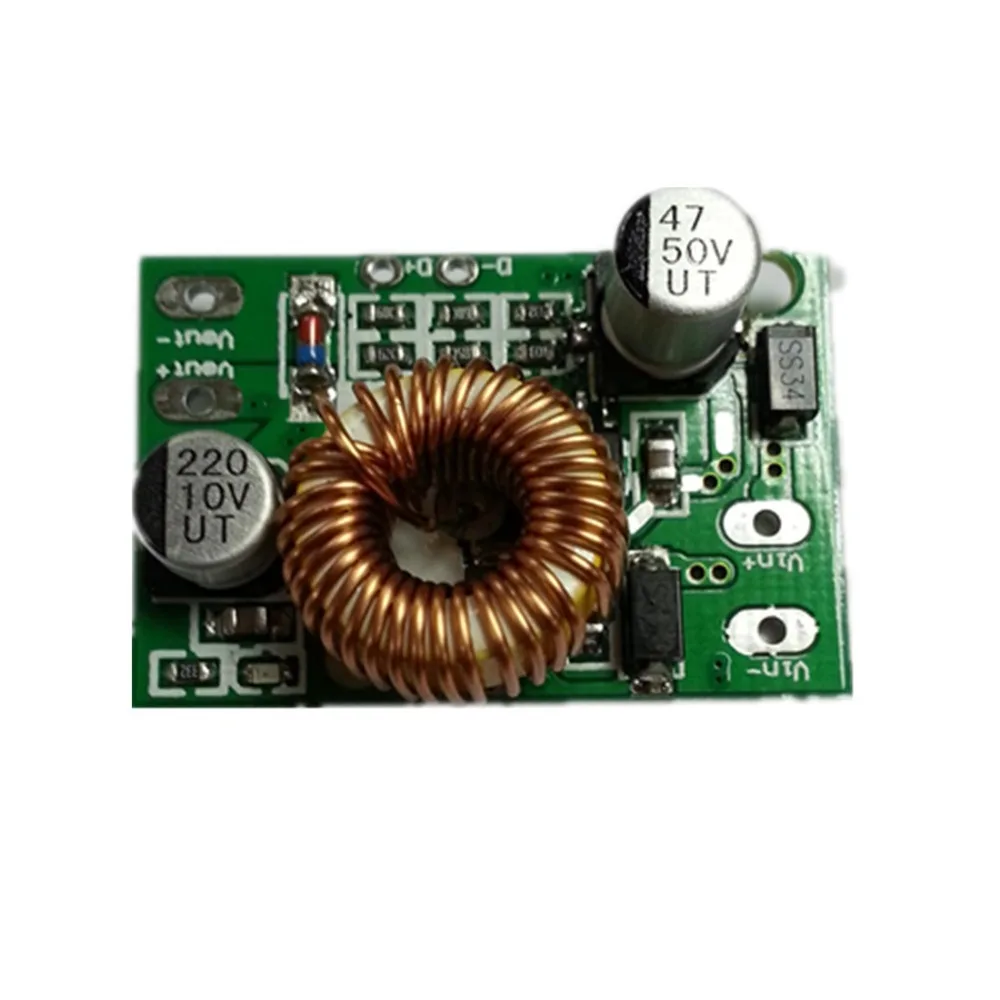 

Mini DC Converter 6V 12V 24V 35V to 5V 3A Step-Down Buck Module Board