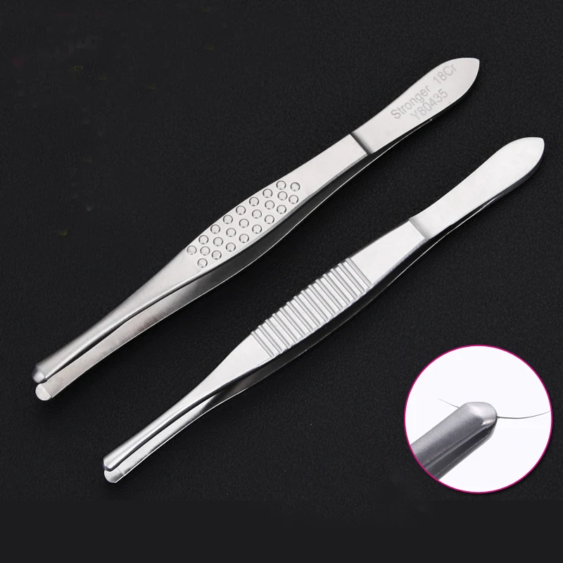 Shi Qiang Medical Stainless Steel Eyelash Tweezers Pull Up Eyelashes Eyebrows Eyebrows Grafting False Eyelashes 1 Shi Qiang Medical Stainless Steel Eyelash Tweezers Pull Up Eyelashes Eyebrows Eyebrows Grafting False Eyelashes 2