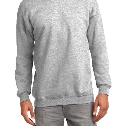 Port & Company PC90T Mens Essential Fleece Crewneck Sweatshirt Ash - Large Tall (1)