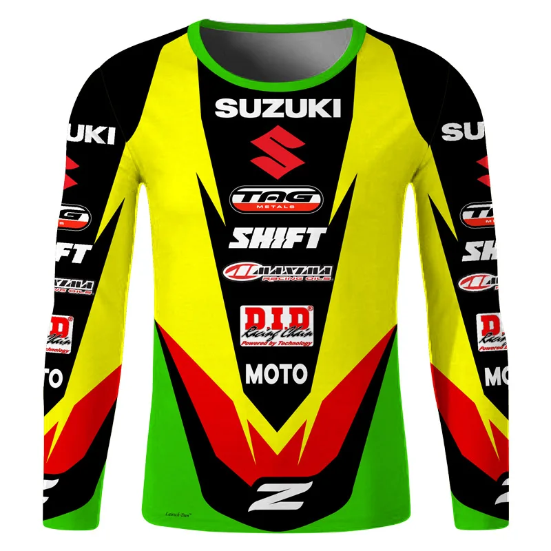 Downhill Motocross Cycling Jerseys MTB Bike Shirt Long Jacket Clothing Ride Race 