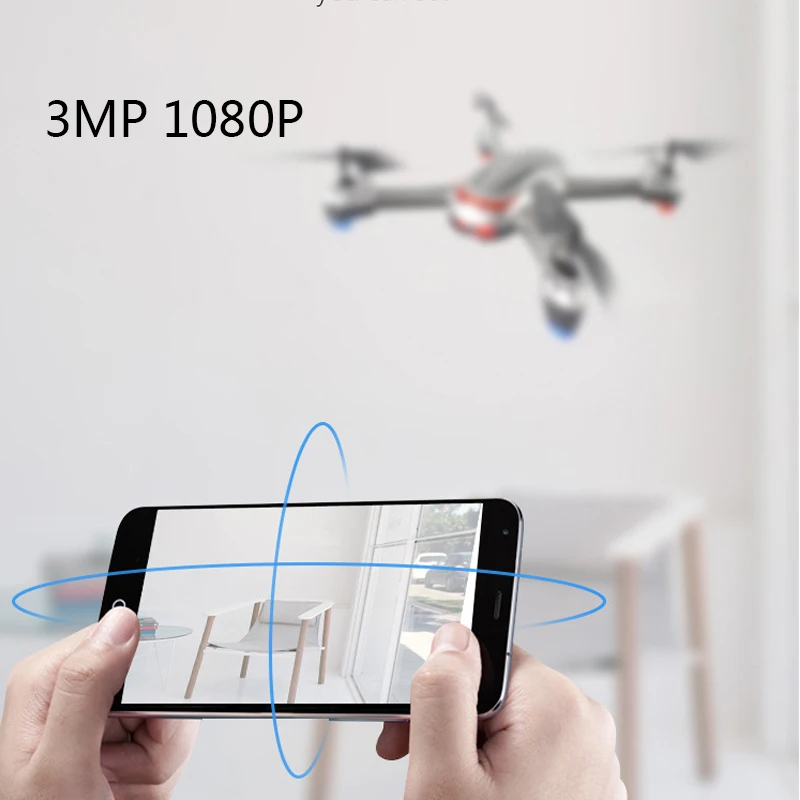 WIFI FPV Mini Drone с камерой 2.4G 4CH 6 осевой RC Quadcopter Nano Phone Control Toy вертолет аккумулятор