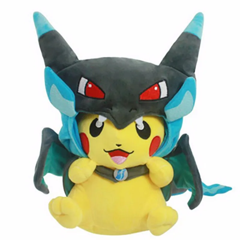 25 см Lucario Magikarp Cos Pikachu Косплей Mega Charizard gyrados чучела животных куклы детские игрушки детские плюшевые куклы