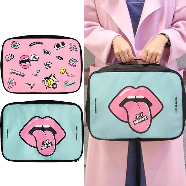 2017 1pcs Pink Blue Large Cartoon Portable Travel Bag Boarding Luggage Clothes Pull Case Packing 2017 1pcs Pink Blue Large Cartoon Portable Travel Bag Boarding Luggage Clothes Pull Case Packing