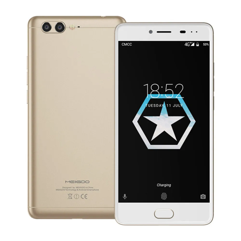MEIIGOO M1 фаблет 4G 5 дюймов Helio P20 Octa Core 2 3 ГГц 6 ГБ Оперативная память B Встроенная 13.0MP +