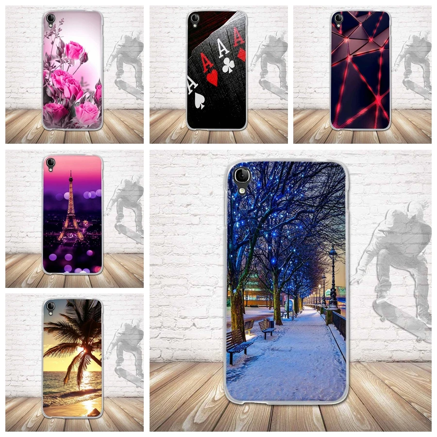 

for Alcatel One Touch Idol 3 5.5 inch OT-6045 OT6045 6045Y 6045K Case Cover Soft TPU Silicon Phone Case Back Cover 3D Printing