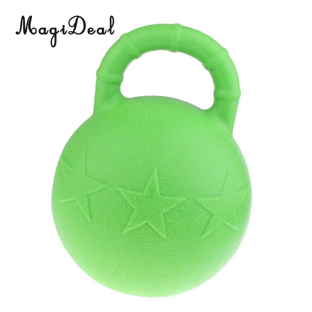 MagiDeal Horse Toy Game Ball with Apple Scent Pet Joy Fun Horse Stable And Yard Toy