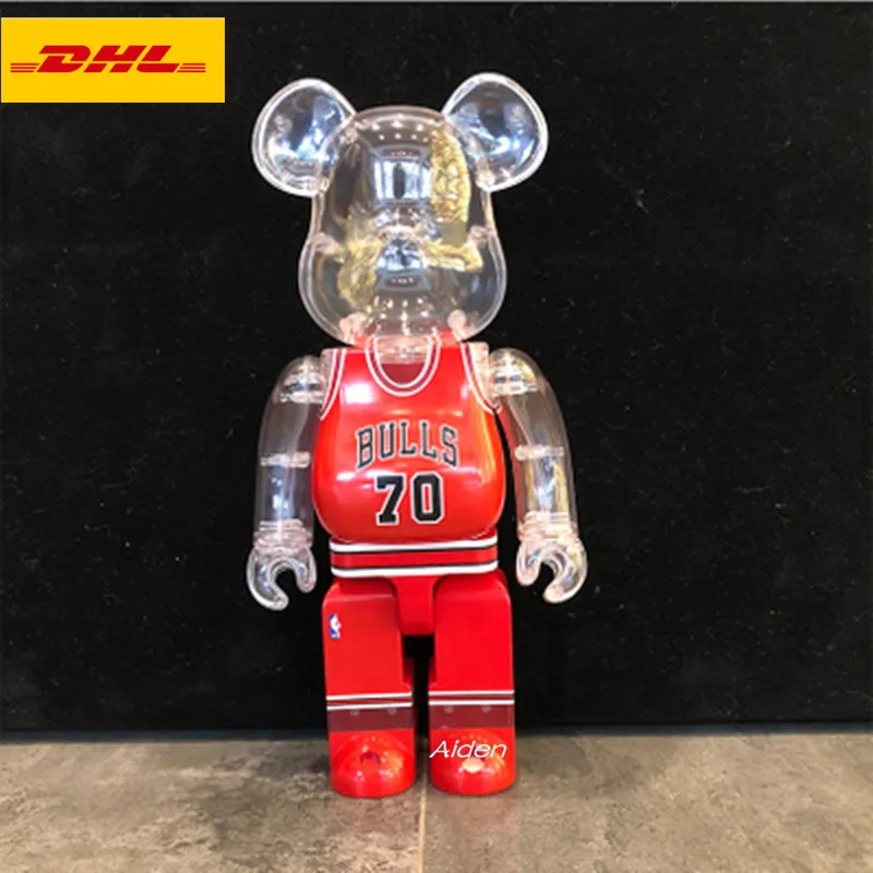 

11"Be@rbrick Gloomy BRIAN Original Fake ARTIST 400% Bearbrick Street Art Vinyl Action Figure Collectible Model Toy BOX L353 28CM