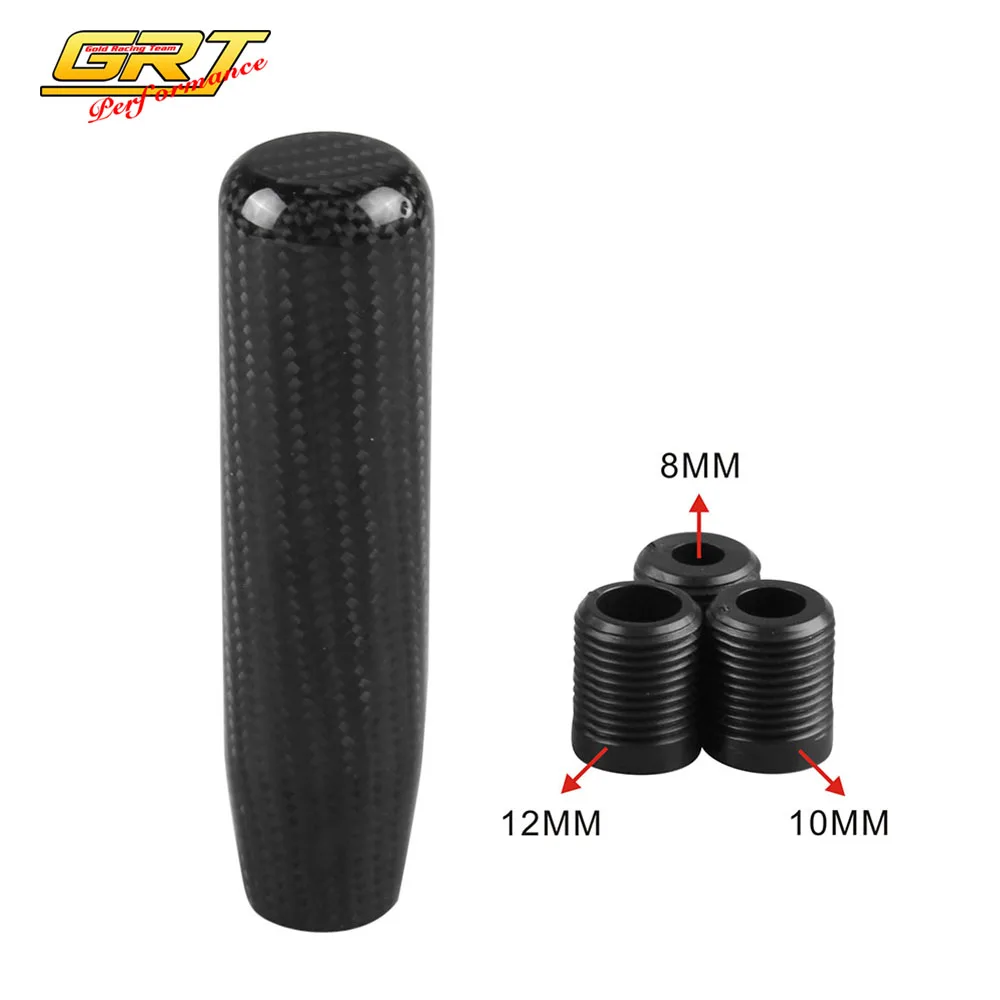 130mm Universal Carbon Fiber Aluminium Alloy Long shift knobs