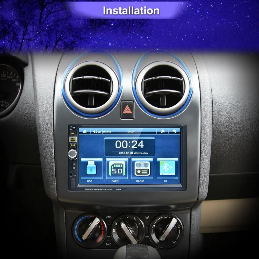 7 Inch High Definition Car Radio MP5 Player Touch Screen