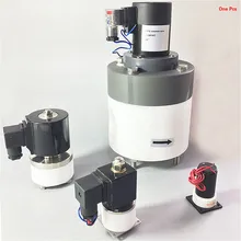 PTFE антикоррозионный электромагнитный клапан 1/"-1" датчик обнаружения утечки воды импульсный Соленоидный клапан электрический магнитный клапан выключатель с нормально замкнутыми контактами 2 способа