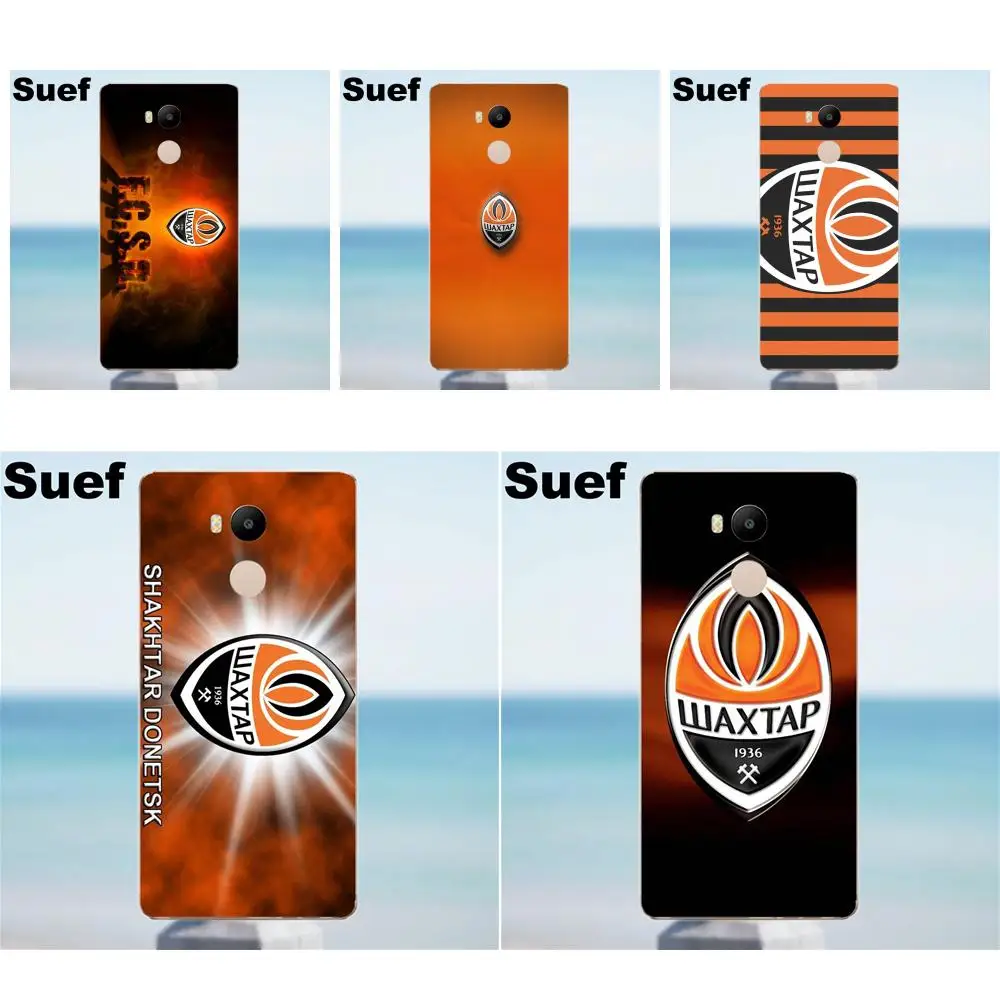 

Suef TPU Cute Skin For Xiaomi Redmi 4 3 3S Pro Mi3 Mi4 Mi4i Mi4C Mi5 Mi5S Mi Max Note 2 3 4 Shakhtar Donetsk Fc