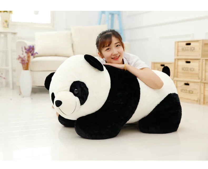 large 85cm panda plush toy Gaint panda doll soft throw pillow toy