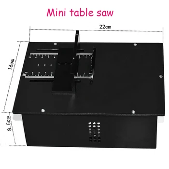 

Mini Table Saw Acrylic/Wood Sawing Machine High Precision Woodworking Saws Metal Small Cutting Machine A00-B20