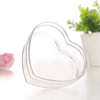 

Transparent Food Grade Bride Groom Wedding Favor Heart Candy Box Clear Candy Box Baby Shower Candy Box Party Supplies