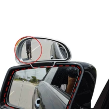 Auto Specchio Grandangolare Blind Spot Specchio Laterale Regolabile Recensione Specchi per la Sicurezza di Parcheggio Ausiliario Specchi