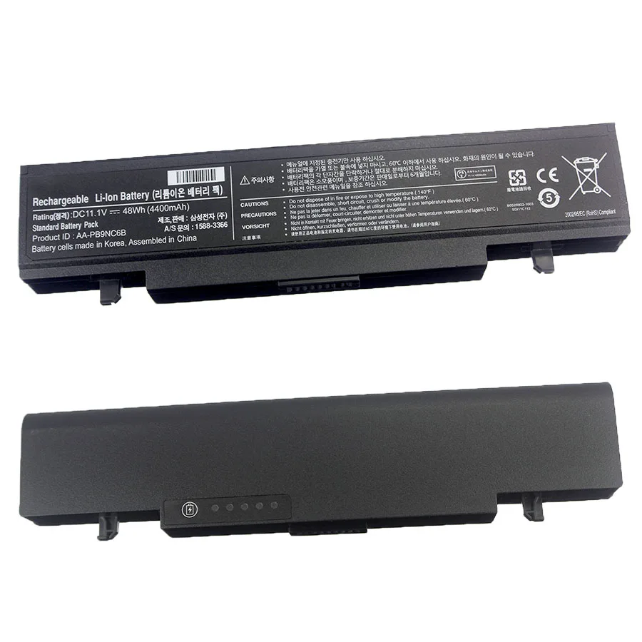 Ноутбук Батарея для SAMSUNG R540 RV520 R528 RV511 NP300 R525 R425 RC530 R580 AA-PB9NC6W AA-PB9NS6B