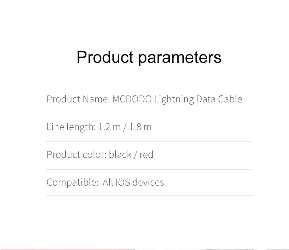 Mcdodo Lightning-USB кабель для iPhone X Xs Max автоматическое отключение кабель передачи данных для быстрой зарядки для iPhone 8 7 6 Plus SE 5S кабели