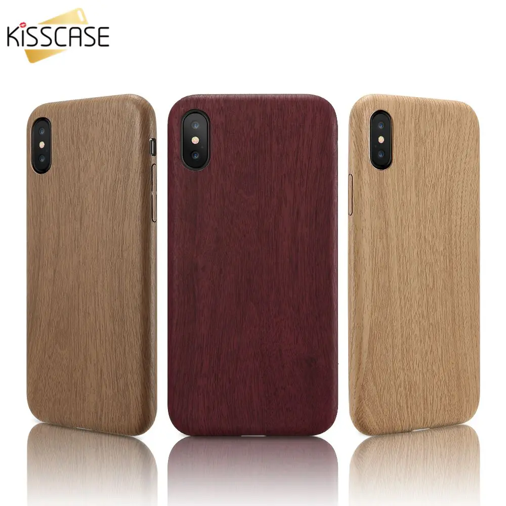 Coque Case For iPhone 7 8 XR Wood Retro Cover Capa Plus XS Max X 6S 6 5 5s Capinhas |