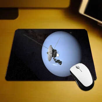 

Mairuige Space Scenery Beautiful Satellite Pattern Mousepad for Sci-fi Lovers Small Size Rectangle Table Mats for Pc Game Gamer
