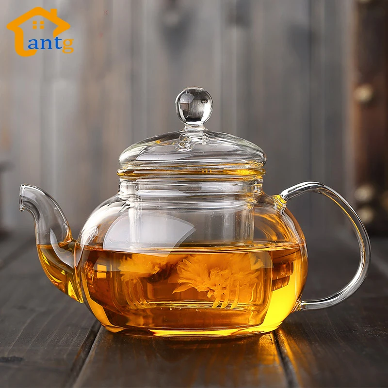 Bestselling 600ML Glass TeapotGlass Pot Kettle For TeaCoffee Cup Madeof high temperature resistant glass Bestselling 600ML Glass TeapotGlass Pot Kettle For TeaCoffee Cup Madeof high temperature resistant glass