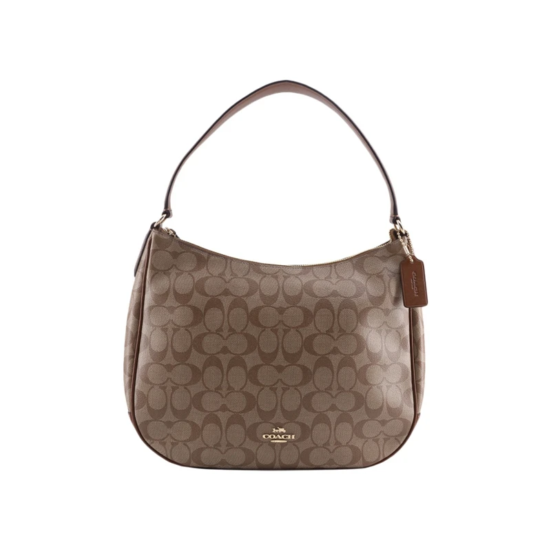 

COACH ZIP SHOULDER BAG IN SIGNATURE CANVAS F29209