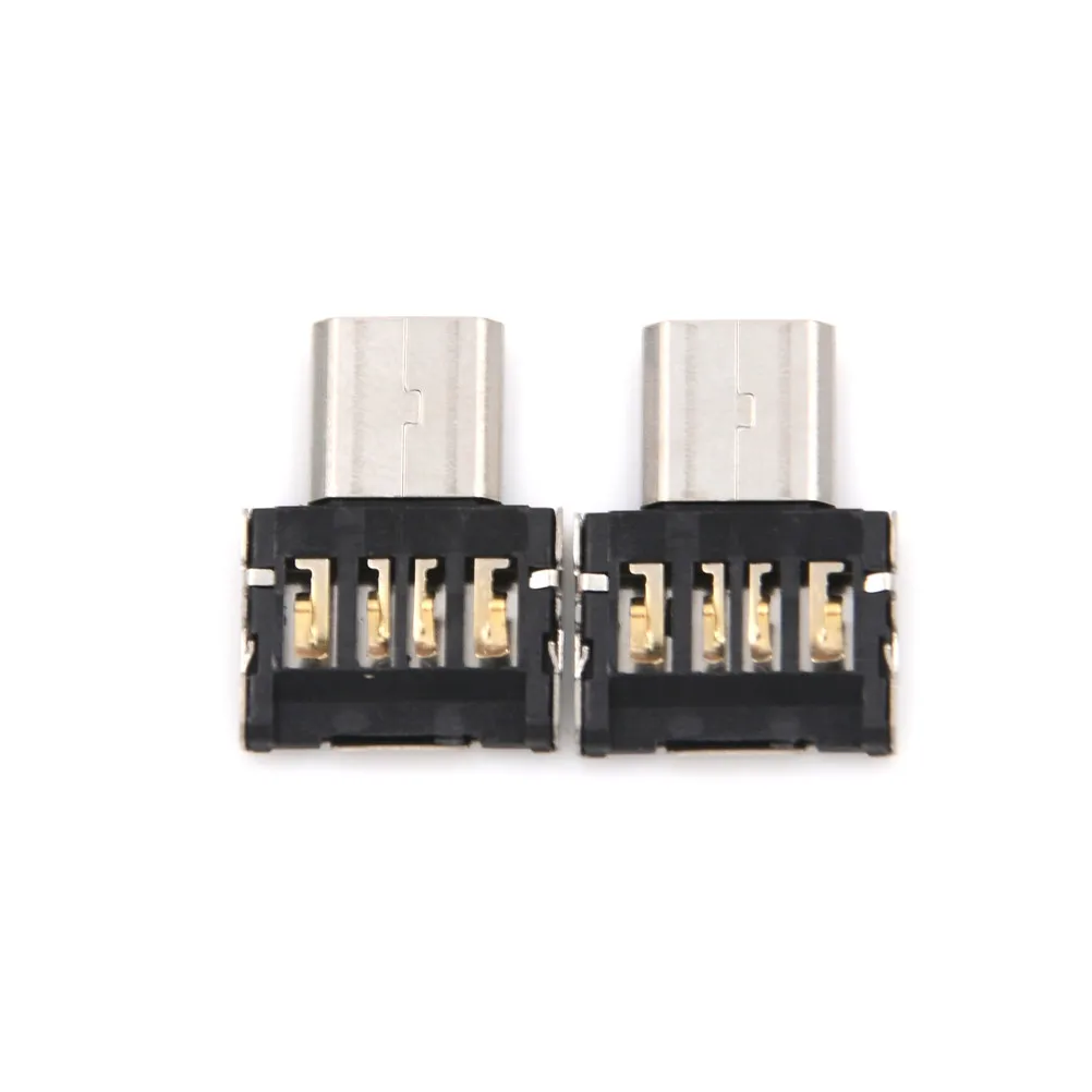 

USB OTG Adapter for Android Phone Tablet Connections cable interface For USB Flash Pen Drive Mobile Phone Adapters Turn2pcs