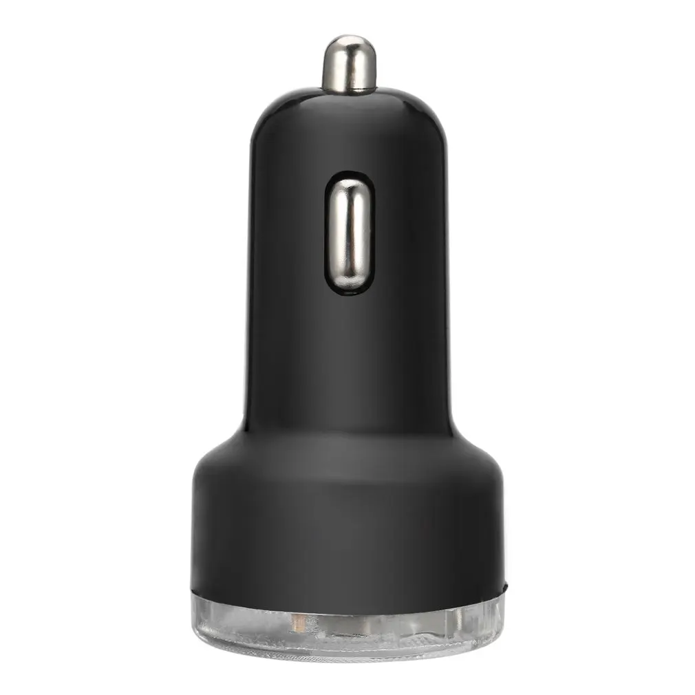 

Portable Dual 2 Port Universal USB Car Charger Adapter For Iphone Newest Vehicle Cellphones USB Power Adapter