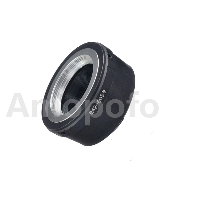 

Amopofo M42-EOSM Adapter, M42 Screw Mount Lens to for Canon EOS M EF-M Mount Mirrorless Camera Adapter