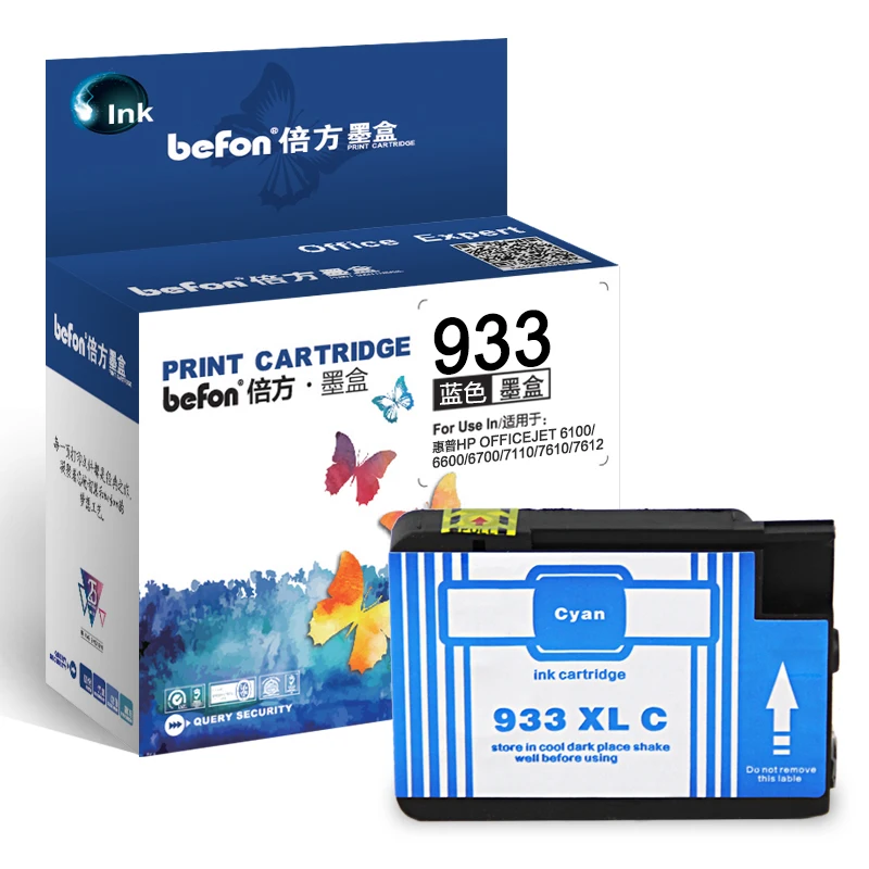 Картридж befon 932XL 933XL для HP 932 933 6100 6600 6700 7110|Чернильные картриджи| |