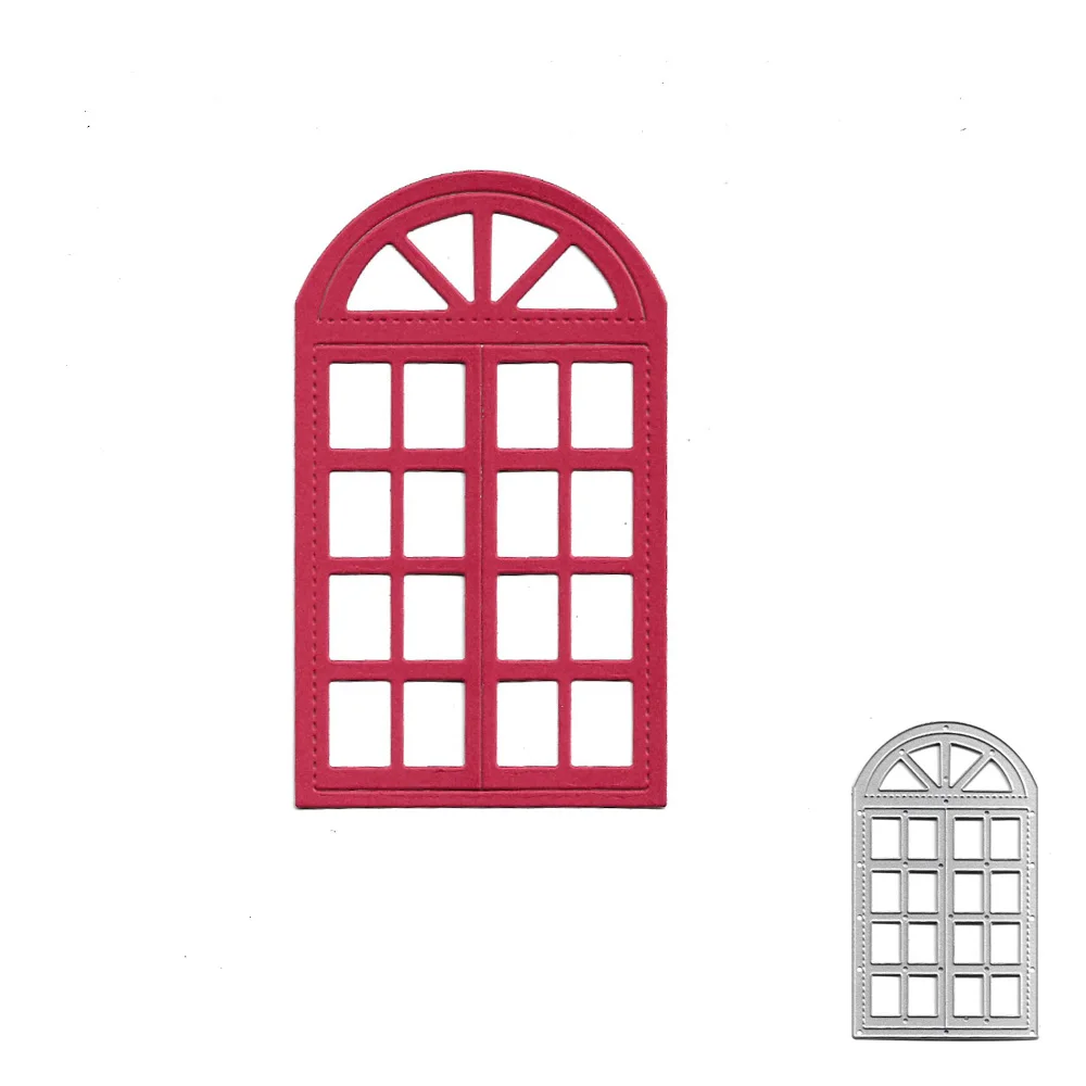 

Window Frame Metal Cutting Die Stencil for Scrapbooking Embossing Paper Craft Album Cards Gift Decor Knife Punch Blade Dies Cut