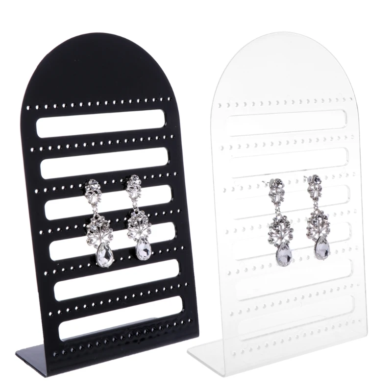 Earring Ear Studs Display Rack Stand Jewelry Organizer Holder Showcase 126 Holes
