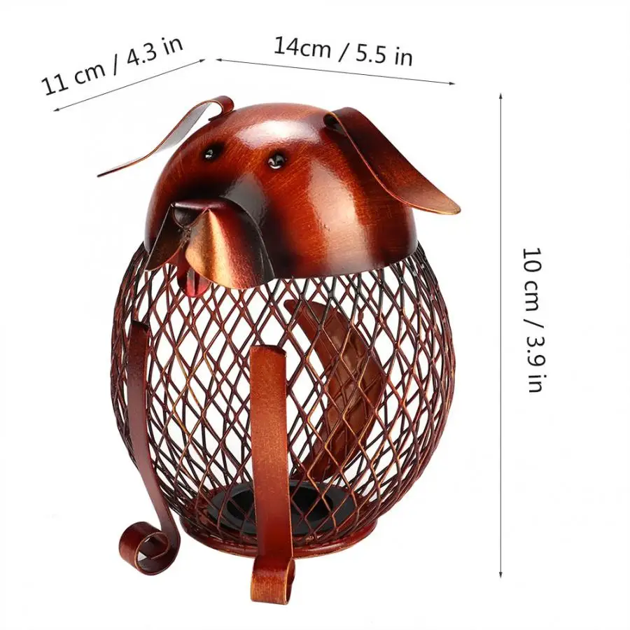 

Money Box Bank Innovative Cartoon Puppy Animal Shaped Money Saving Box Craft Home Decoration Ceramic